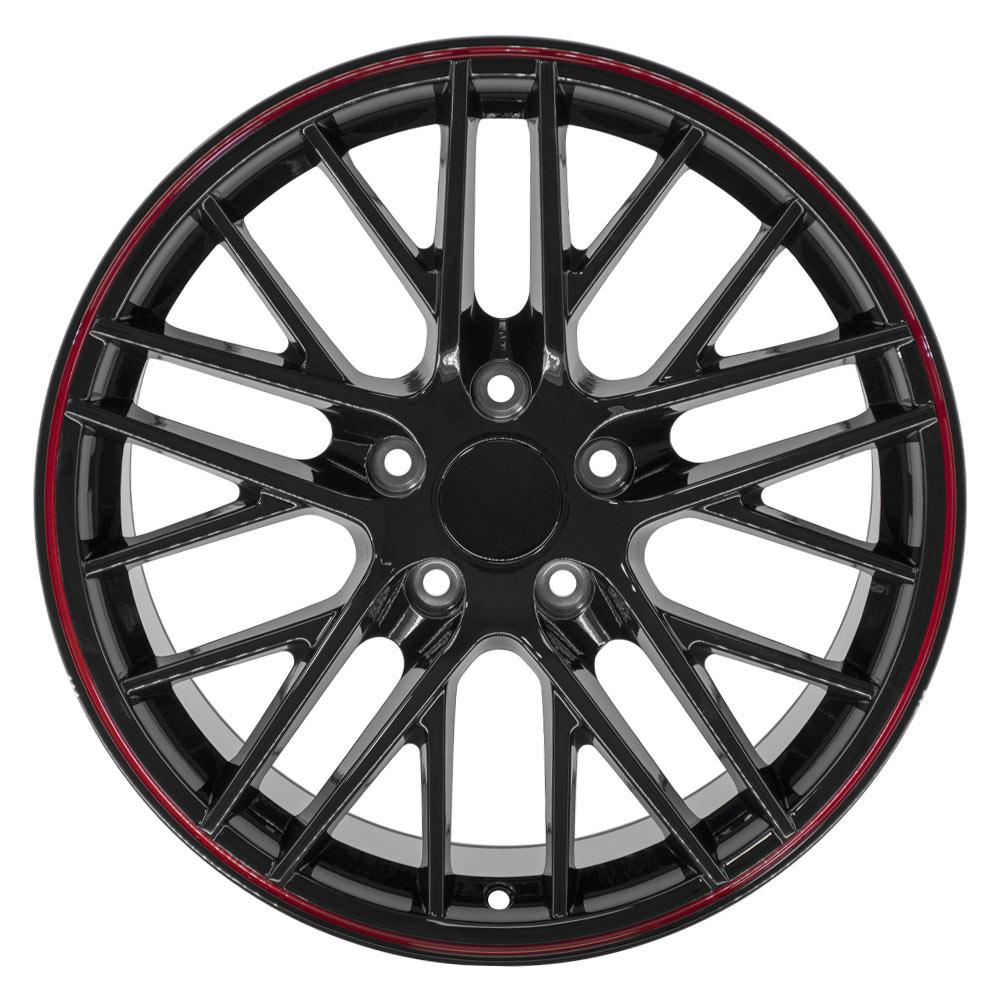 OE CV08A Wheels - Gloss Black Redline