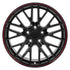 OE CV08A Wheels - Gloss Black Redline