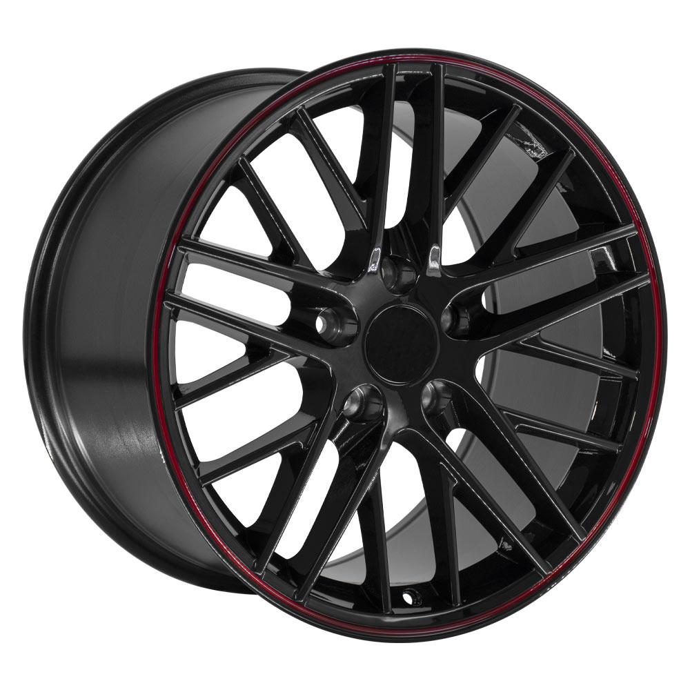 OE CV08A Wheels - Gloss Black Redline
