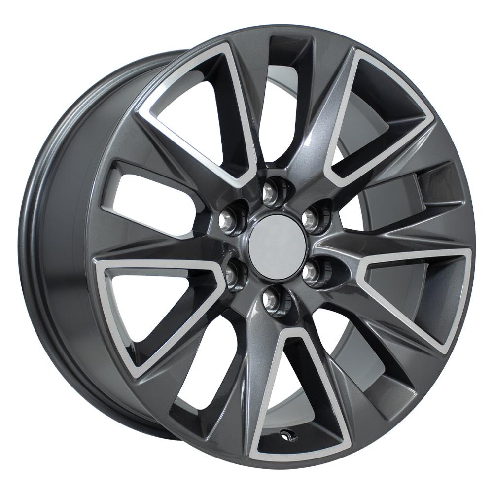 OE CV26 Wheels - Gloss Gunmetal Machined