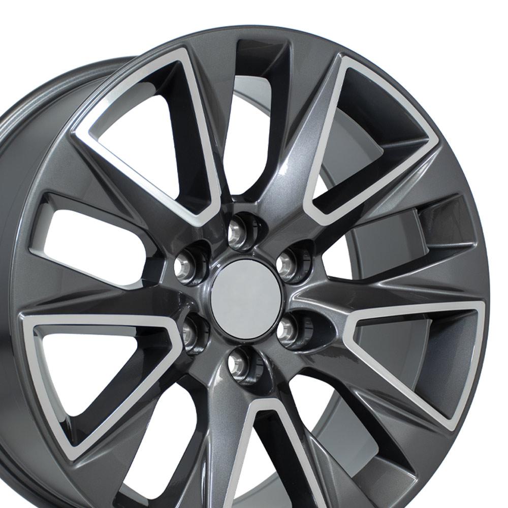 OE CV26 Wheels - Gloss Gunmetal Machined