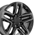 OE CV34B Wheels - Gloss Black Machined with Tinted Clear