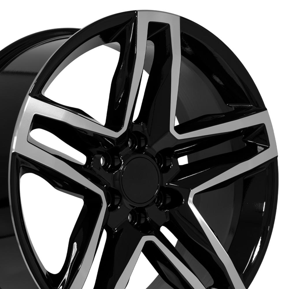 OE CV34B Wheels - Gloss Black Machined