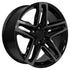 OE CV34B Wheels - Gloss Black Machined with Tinted Clear
