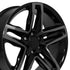 OE CV34B Wheels - Gloss Black Machined with Tinted Clear