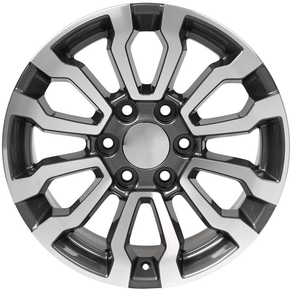 OE CV35 Wheels - Gloss Gunmetal Machined