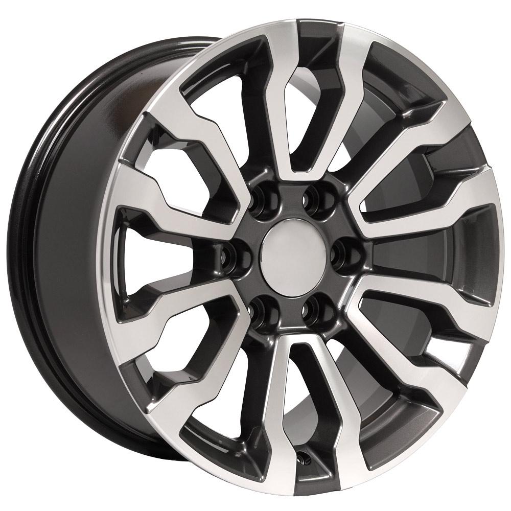 OE CV35 Wheels - Gloss Gunmetal Machined