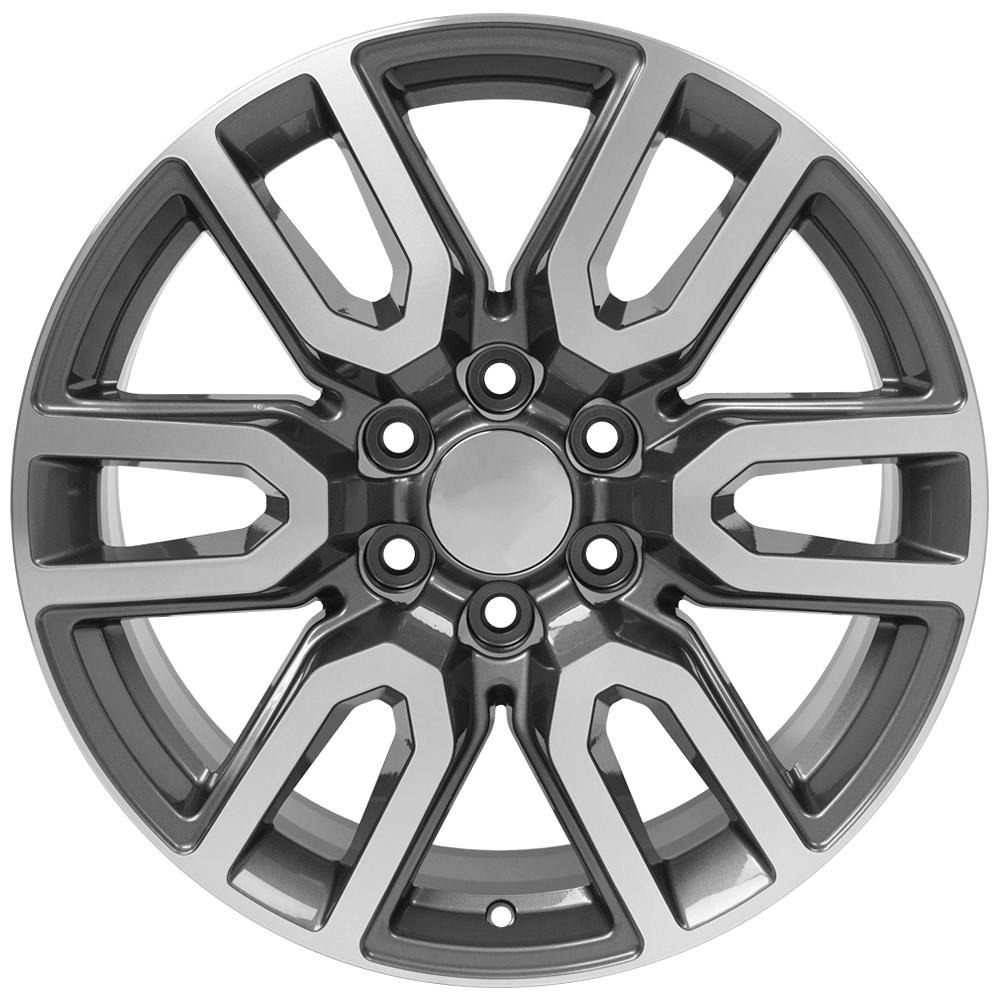 OE CV36 Wheels - Gloss Gunmetal Machined