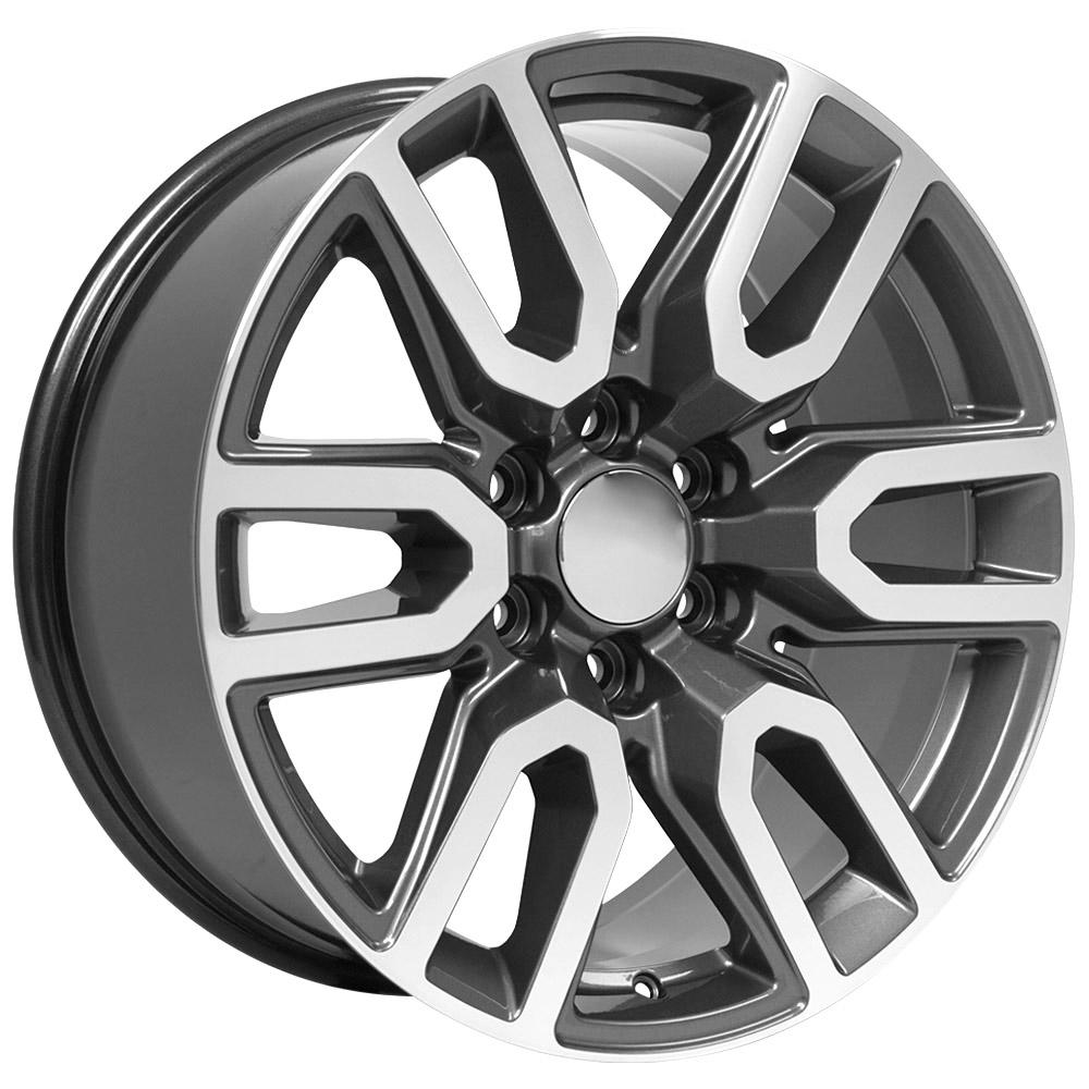 OE CV36 Wheels - Gloss Gunmetal Machined