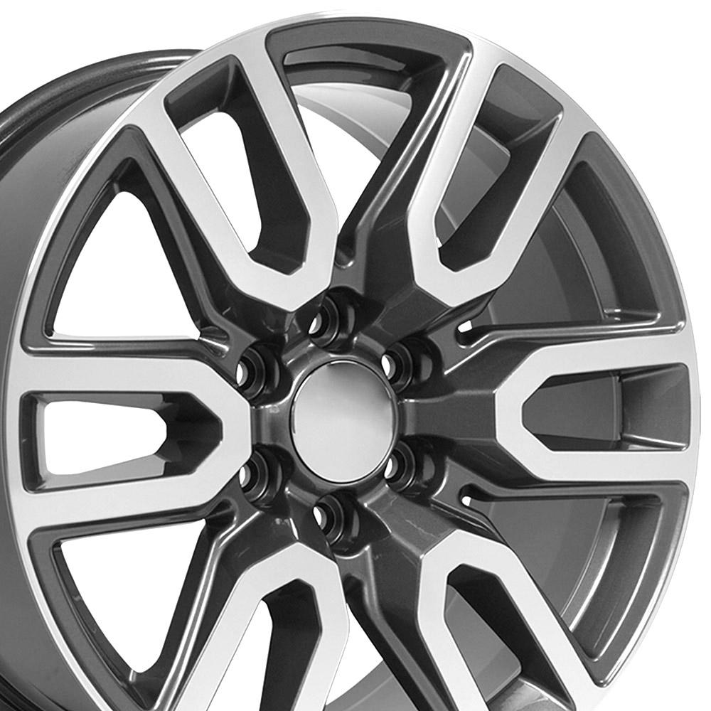 OE CV36 Wheels - Gloss Gunmetal Machined