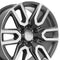 OE CV36 Wheels - Gloss Gunmetal Machined