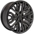 OE CV37 Wheels - Satin Black with Milled Edge