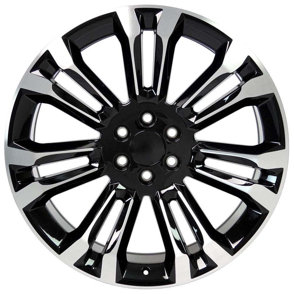 OE CV43B Wheels - Gloss Black Machined