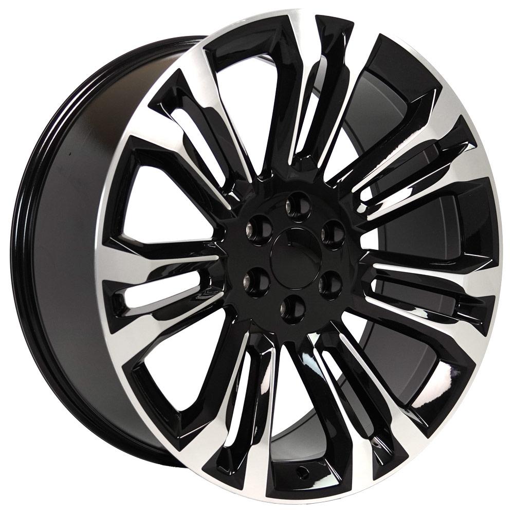 OE CV43B Wheels - Gloss Black Machined