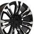 OE CV43B Wheels - Gloss Black Machined