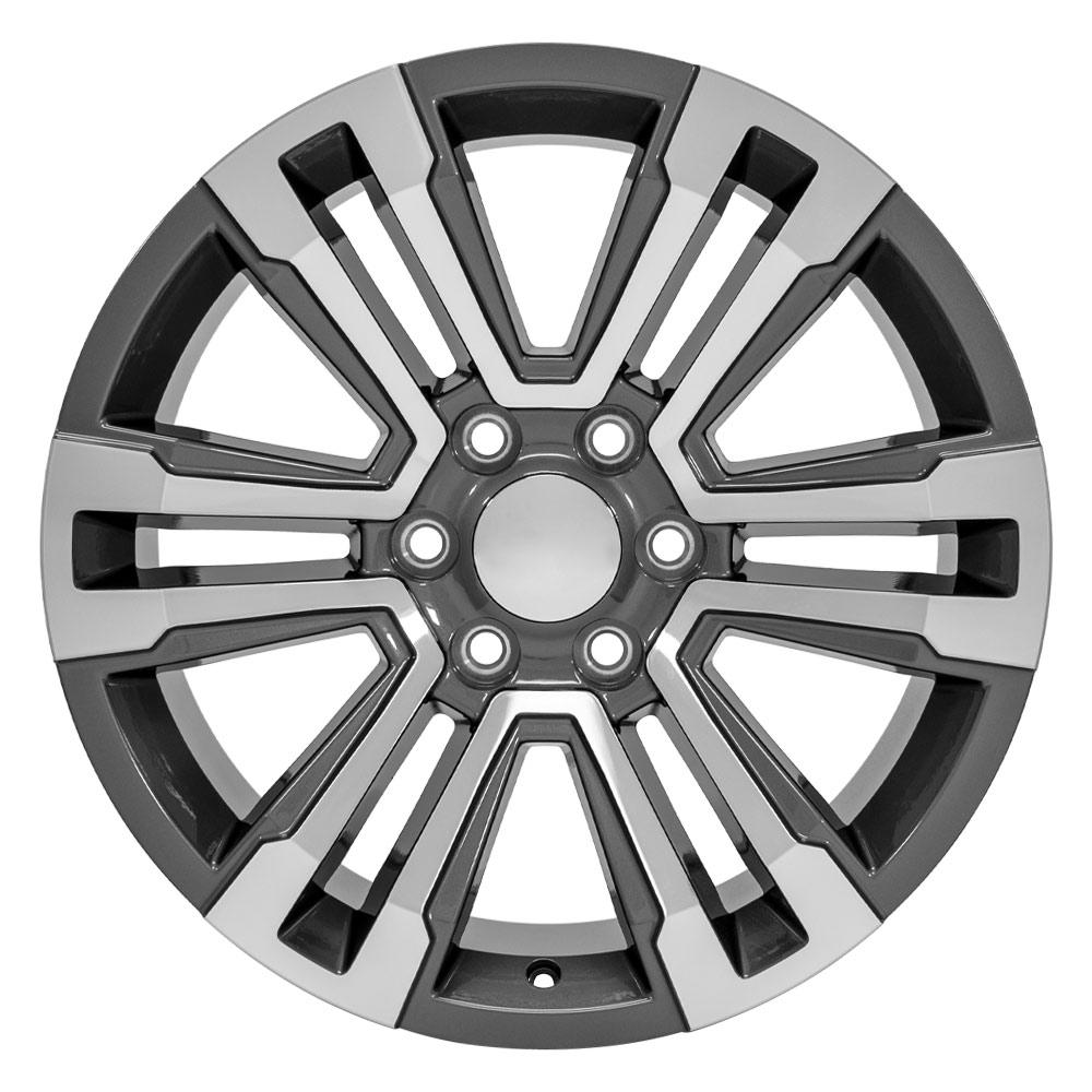 OE CV44 Wheels - Gloss Gunmetal Machined