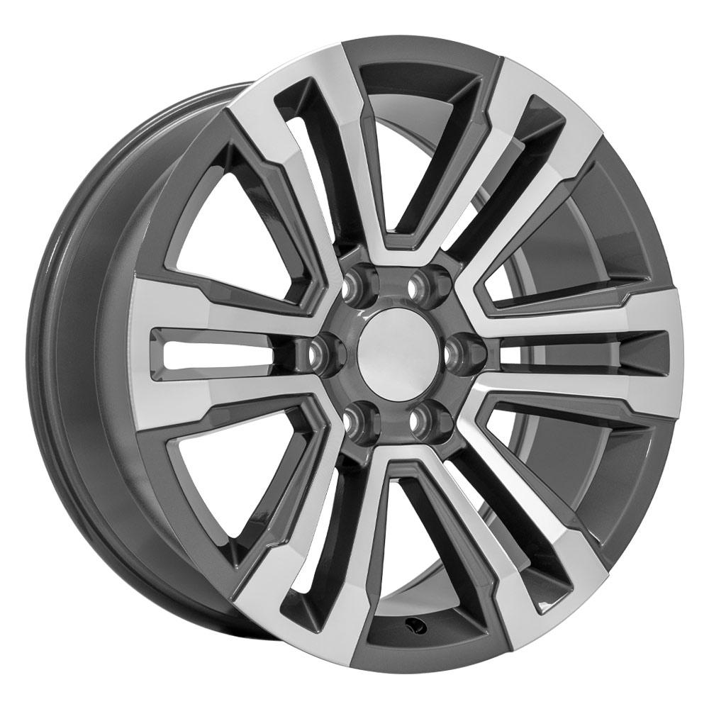 OE CV44 Wheels - Gloss Gunmetal Machined
