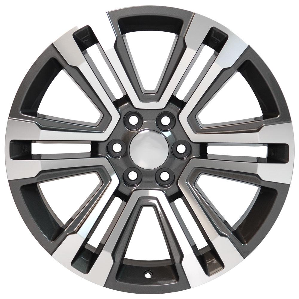 OE CV44 Wheels - Gloss Gunmetal Machined