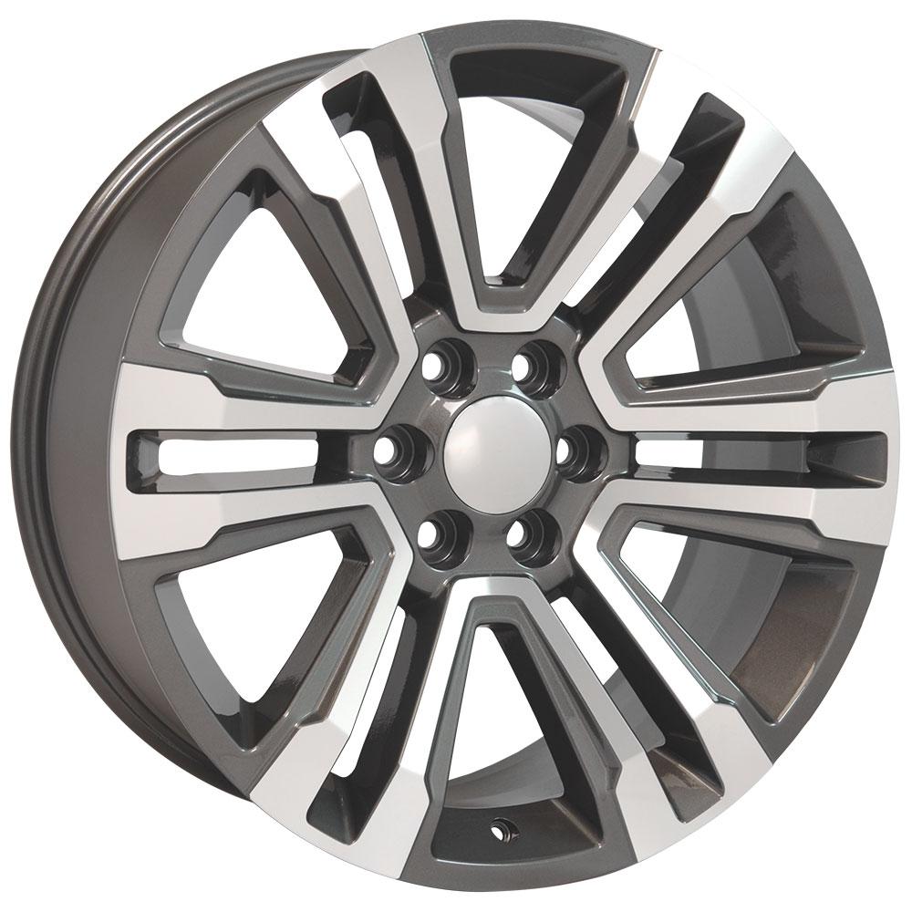 OE CV44 Wheels - Gloss Gunmetal Machined