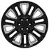 OE CV57 Wheels - Gloss Black with Chrome Insert