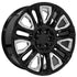 OE CV57 Wheels - Gloss Black with Chrome Insert