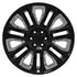 OE CV57 Wheels - Gloss Black with Chrome Insert