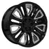 OE CV57 Wheels - Gloss Black with Chrome Insert