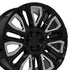 OE CV57 Wheels - Gloss Black with Chrome Insert