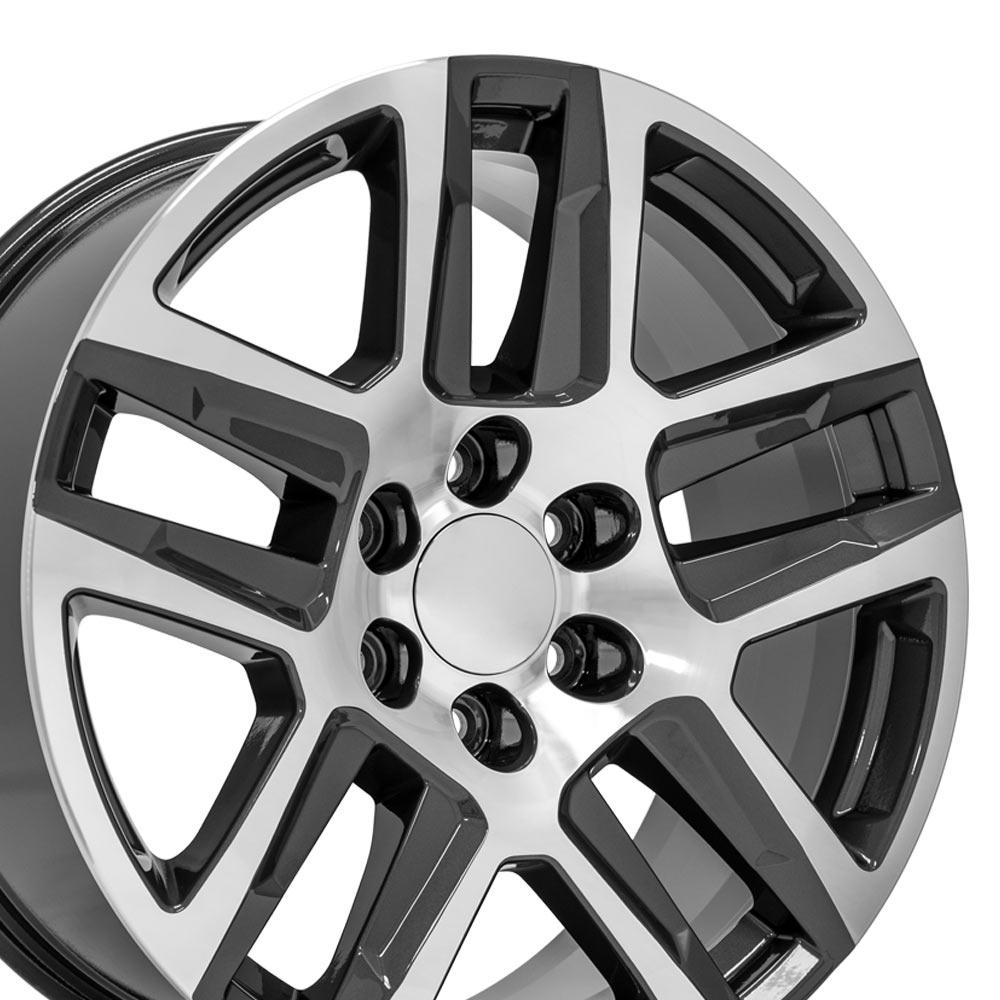 OE CV63 Wheels - Gloss Gunmetal Machined