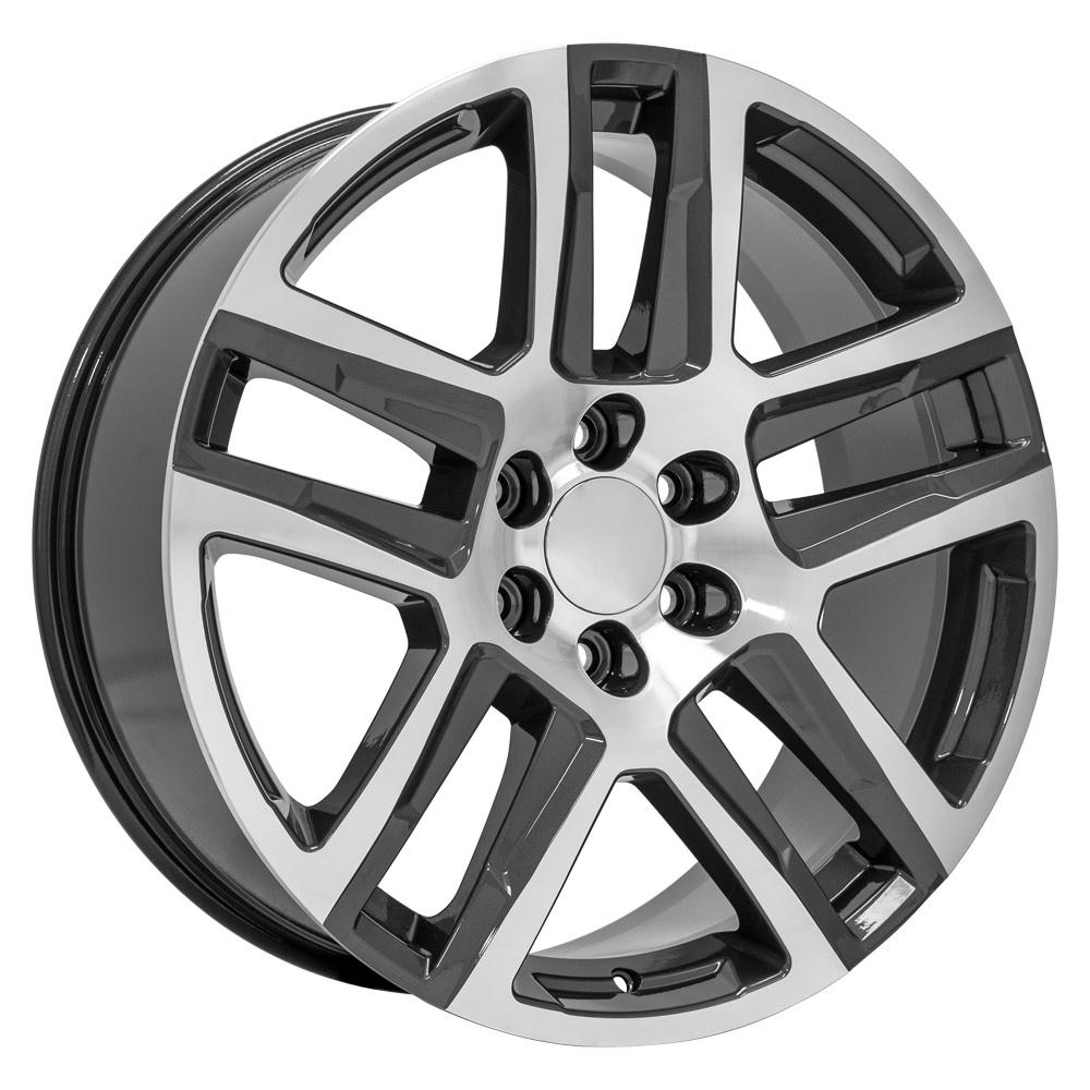 OE CV63 Wheels - Gloss Gunmetal Machined
