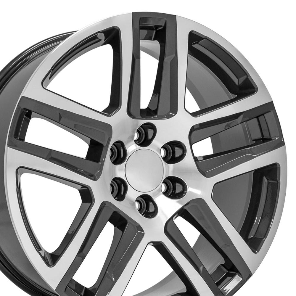 OE CV63 Wheels - Gloss Gunmetal Machined
