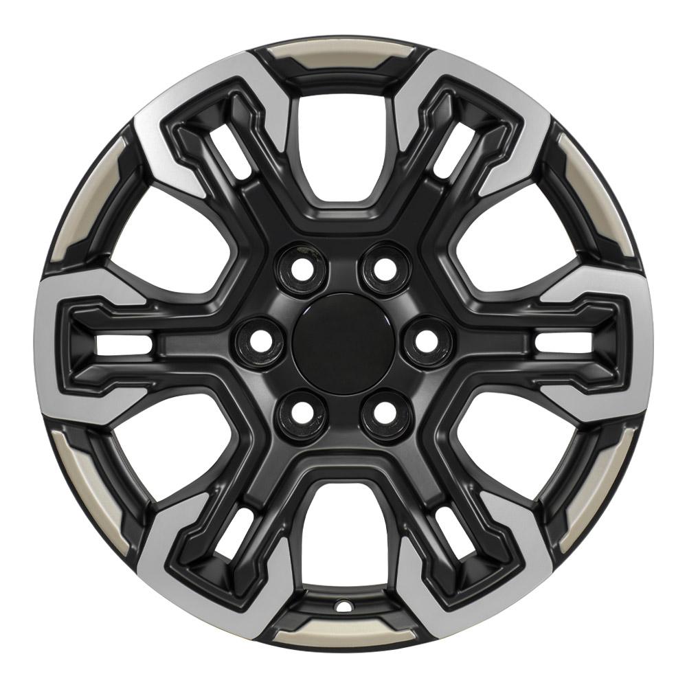 OE CV65 Wheels - Satin Black Machined Face - Two Tone