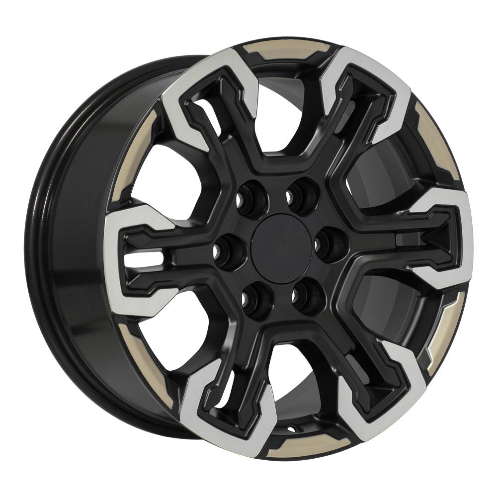 OE CV65 Wheels - Satin Black Machined Face - Two Tone