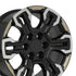 OE CV65 Wheels - Satin Black Machined Face - Two Tone