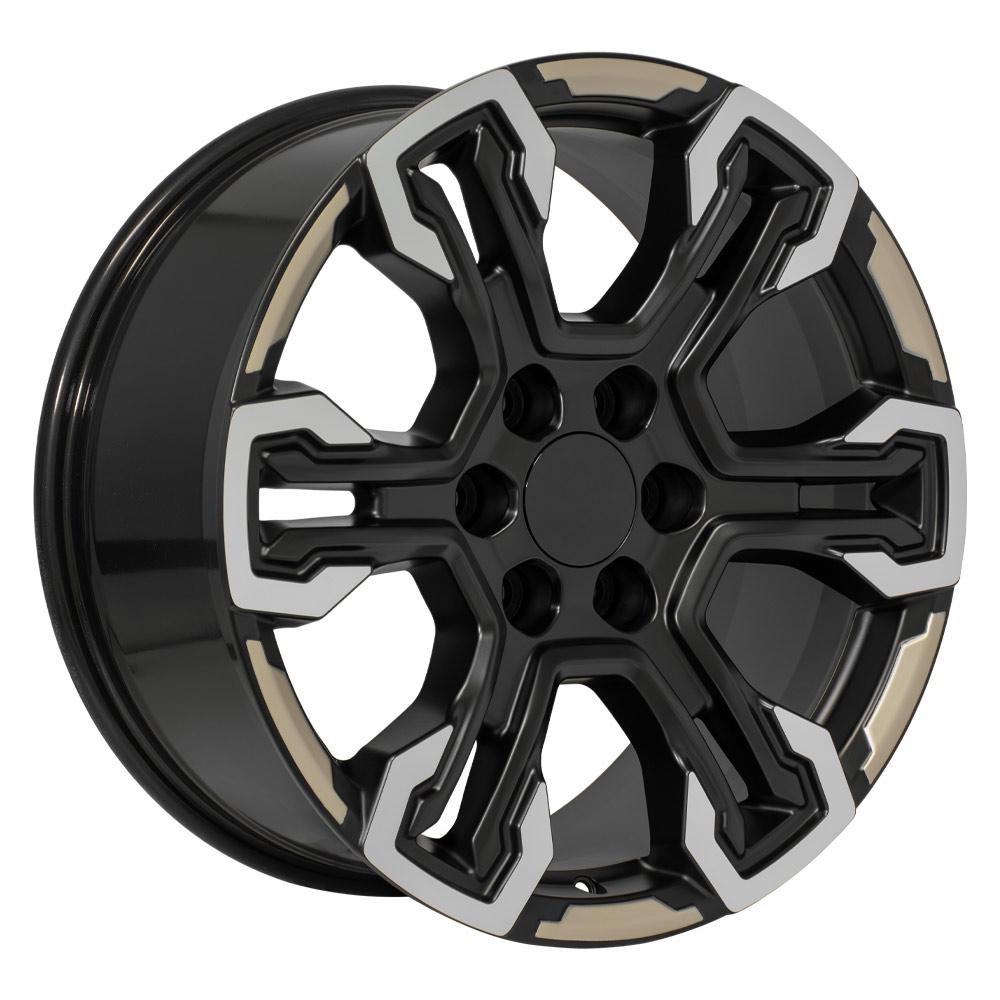 OE CV65 Wheels - Satin Black Machined Face - Two Tone