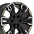 OE CV65 Wheels - Satin Black Machined Face - Two Tone
