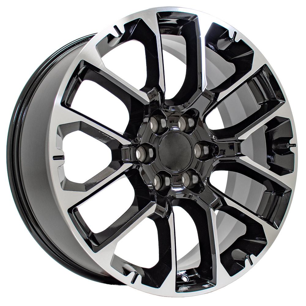 OE CV67 Wheels - Gloss Black Machined