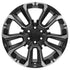 OE CV68 Wheels - Satin Black with Milled Edge