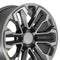 OE CV69 Wheels - Satin Gunmetal Machined Face - Two Tone
