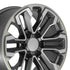 OE CV69 Wheels - Satin Gunmetal Machined Face - Two Tone