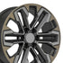 OE CV69 Wheels - Satin Gunmetal Machined Face - Two Tone
