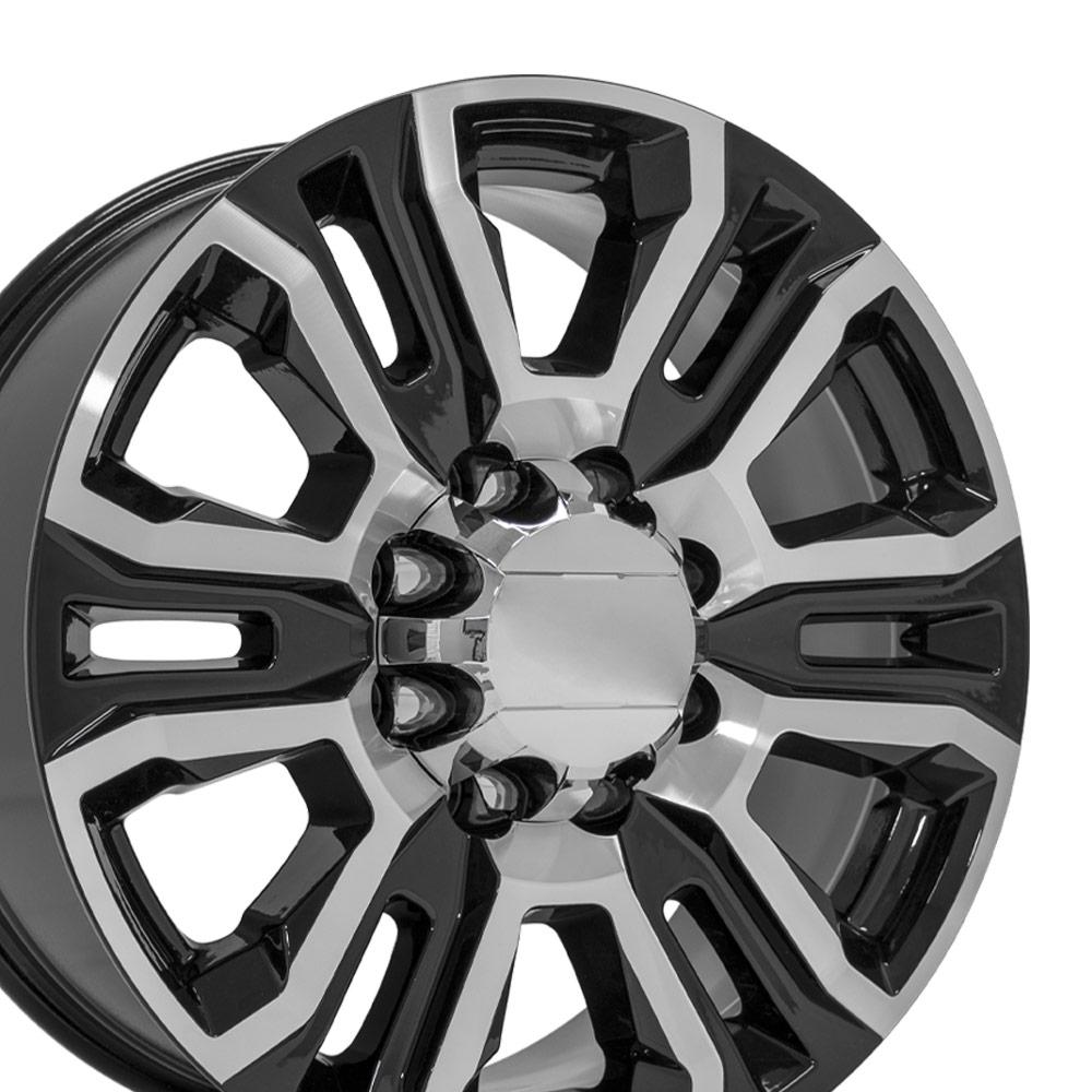 OE CV70A Wheels - Gloss Black Machined