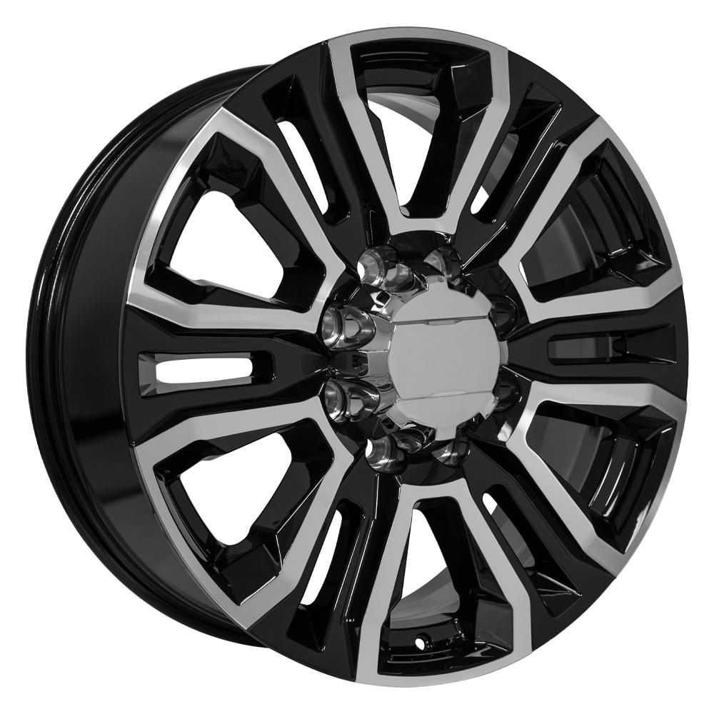 OE CV70B Wheels - Gloss Black Machined