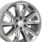 OE CV73B Wheels - Gloss Hyper Black with Chrome Insert