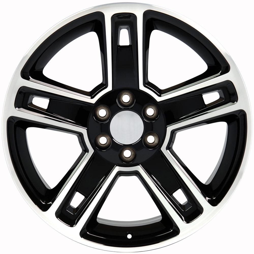 OE CV74B Wheels - Gloss Black Machined