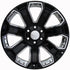 OE CV93B Wheels - Gloss Black with Chrome Insert