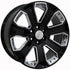 OE CV93B Wheels - Gloss Black with Chrome Insert