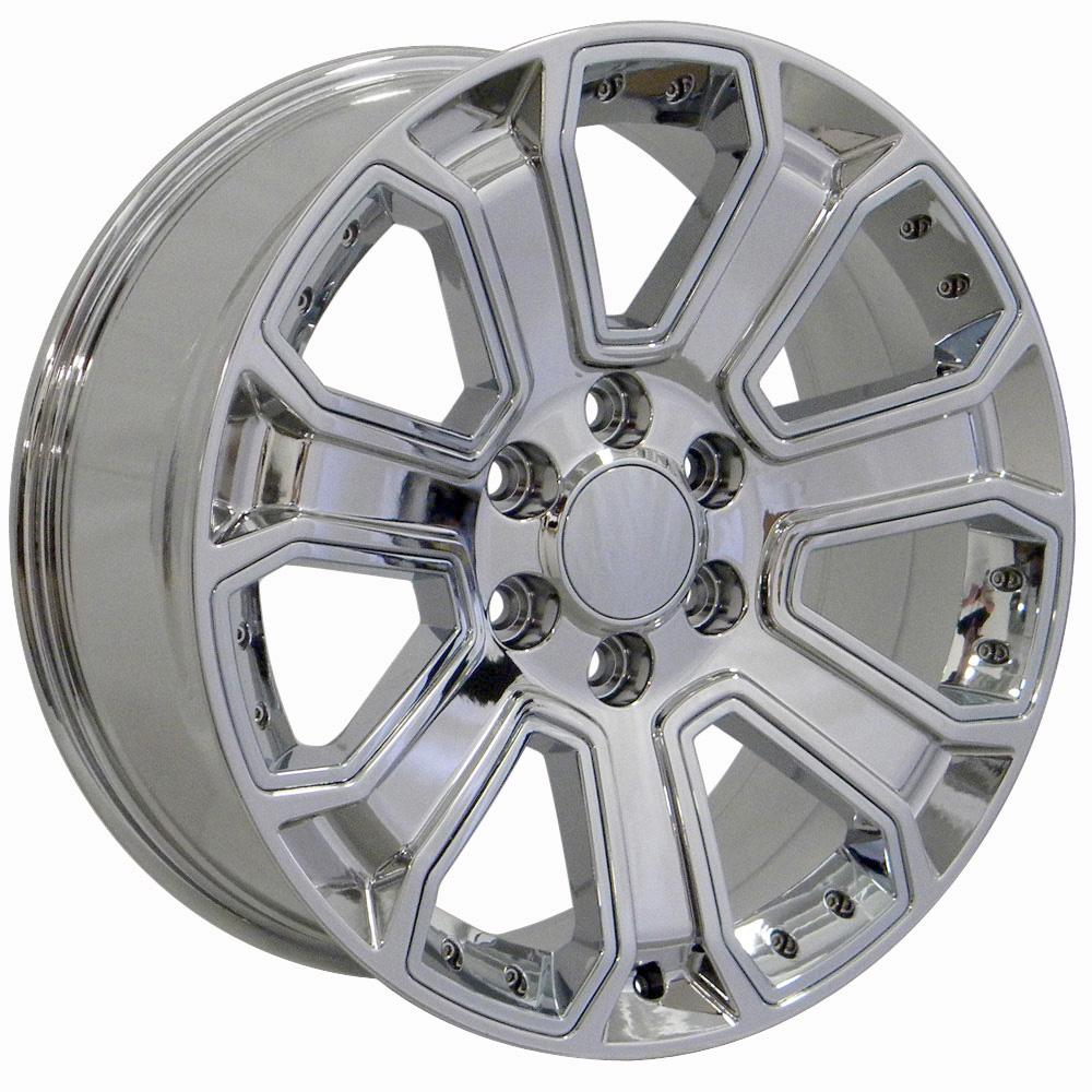 OE CV93B Wheels - Chrome with Chrome Insert