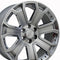 OE CV93B Wheels - Gloss Hyper Black with Chrome Insert