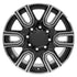OE CV96B Wheels - Gloss Black Machined